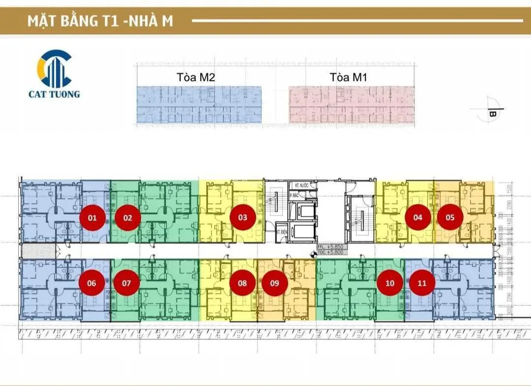 Bán căn 3PN chung cư Cát Tường Smart City giá chỉ từ 15.6tr/m2 có hầm để xe VIP nhất Yên Phong