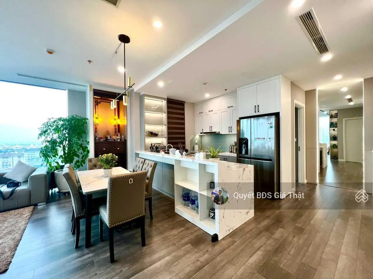 (Giá thật). Chính chủ bán căn 120m2 thiết kế 3PN + 2WC full NT có slot ôtô 6.5 tỷ Thăng Long No1