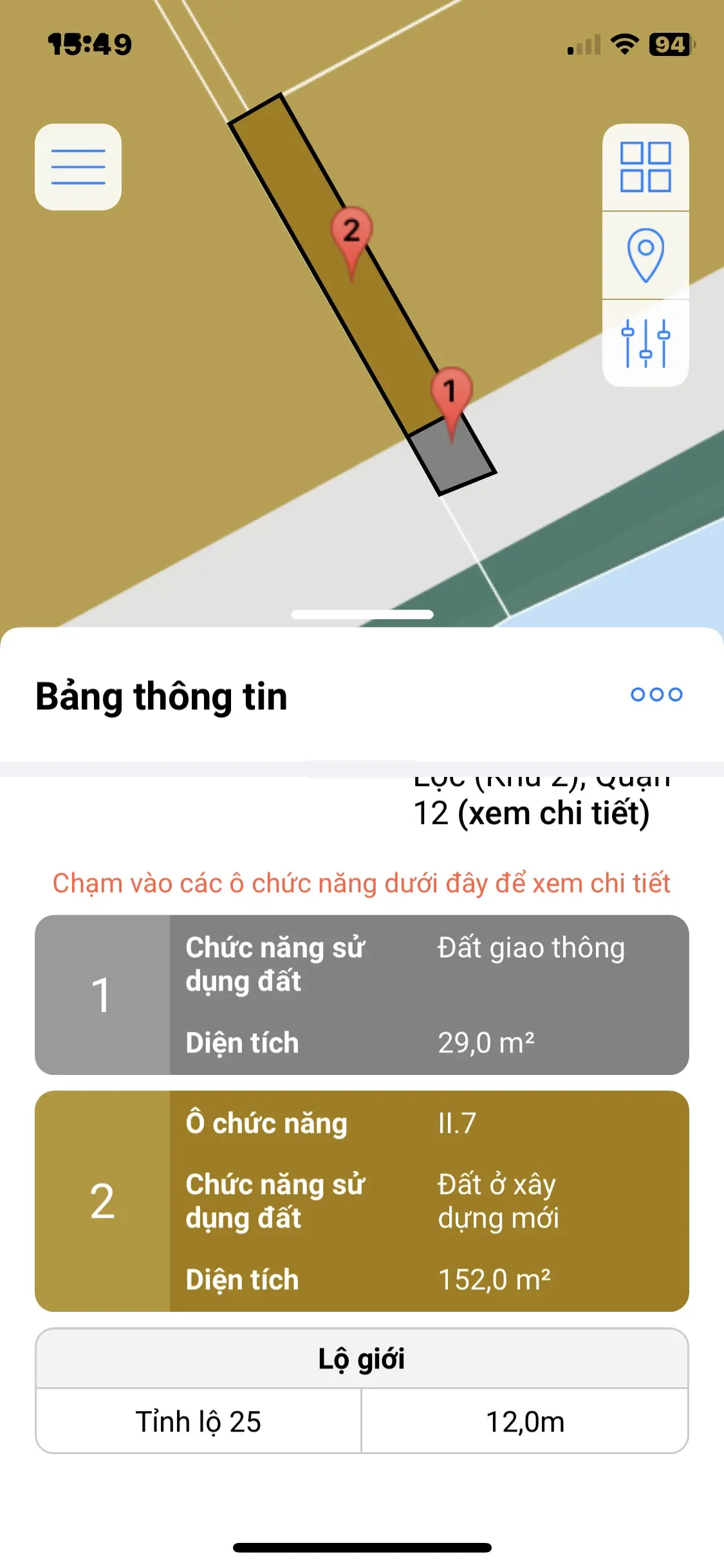 Hàng hiếm 180m2 đất trực diện sông - Giá bán 5ty8