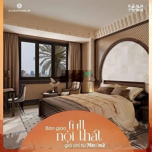 Bàn giao full nội thất, giá chỉ từ 75 tr/m2 - Tại sao không Booking?