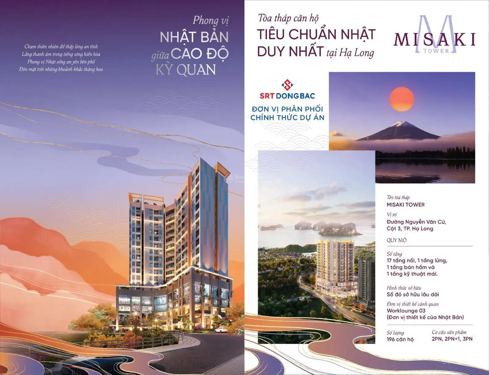 Căn hộ chuẩn Nhật Bản đầu tiên, view vịnh Hạ Long, nằm tại trung tâm Hòn Gai khu dân cư đông đúc