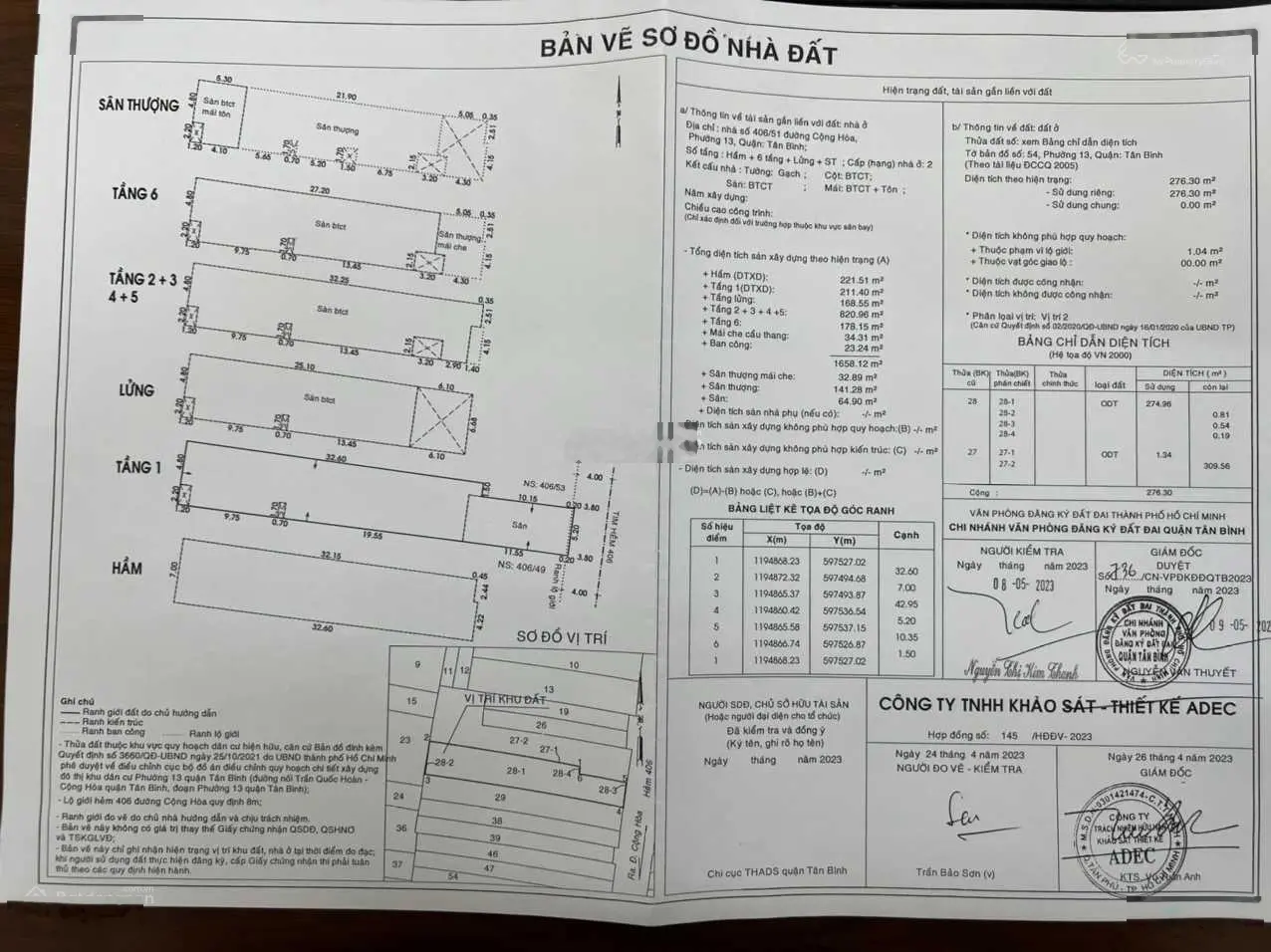 Bán thanh lý tòa nhà 5 tầng sẵn hơn 40 Phòng hẻm xe tải Tân Bình cách MT Cộng Hòa 100m giá 32.6 tỷ