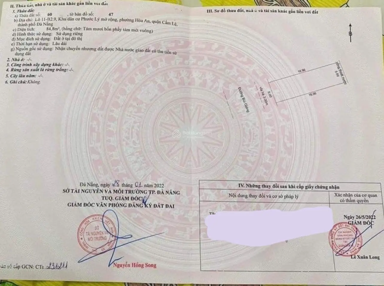 Đất đường Bùi Giáng đường 7m5 ngay công viên Yên Thế - Bắc Sơn còn duy nhất 1 lô