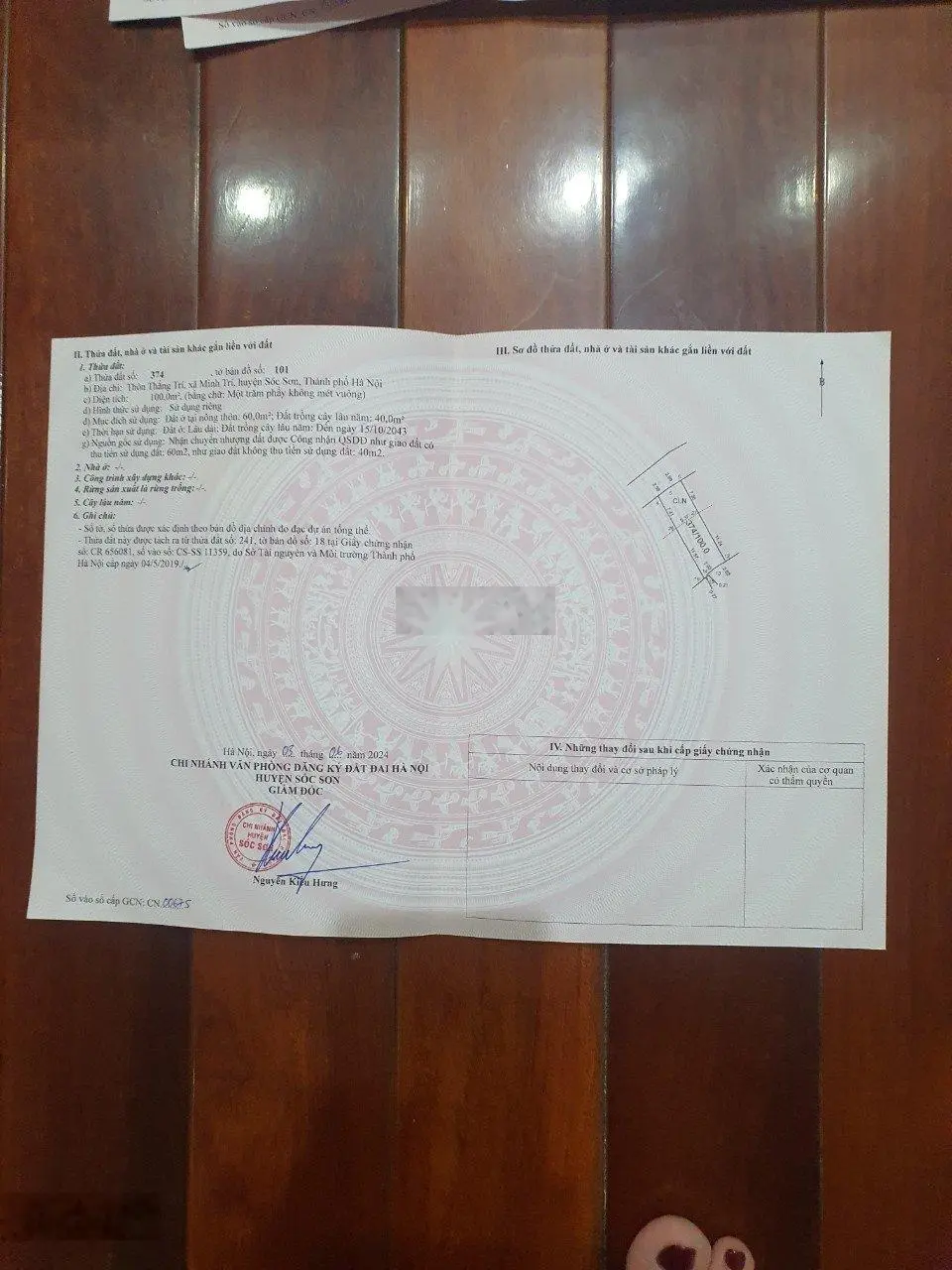Siêu phẩm đẹp nhất khu Thắng Trí, Minh Trí, sóc sơn. đất 2 mặt tiền kinh doanh