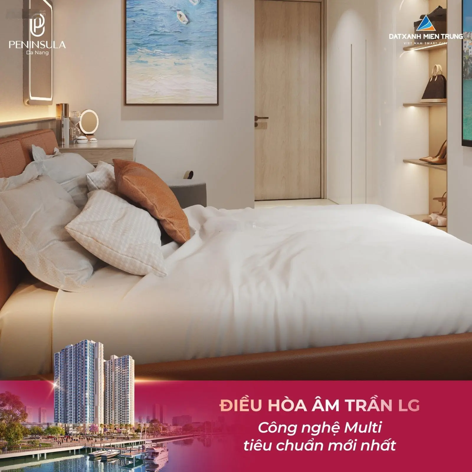 Quỹ căn hộ view trực diện sông Hàn - Sổ hồng vĩnh viễn - Vốn chỉ 750 triệu, full nội thất cao cấp