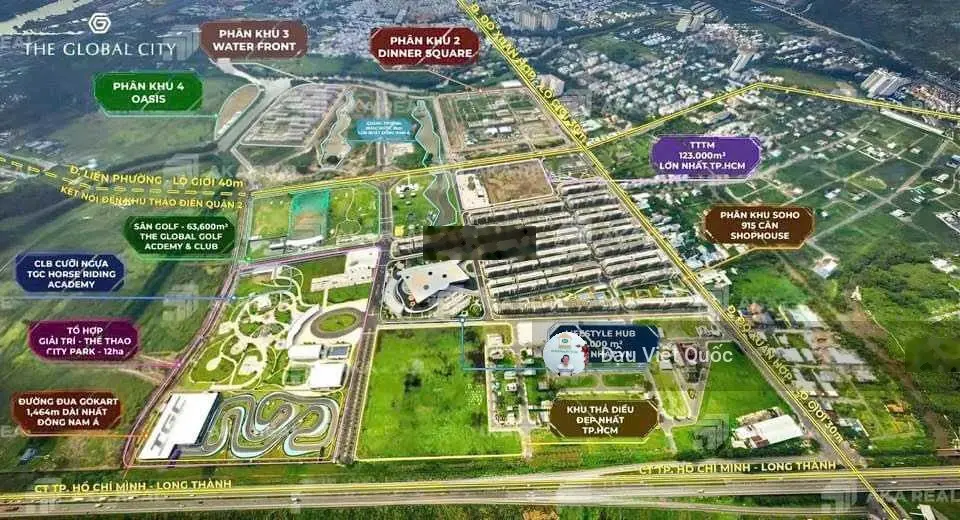 Bán đất dự án Phú Nhuận, Quận 9, giá rẻ 308m2 trục đường chính dự án, giá 95 tr/m2, cần bán