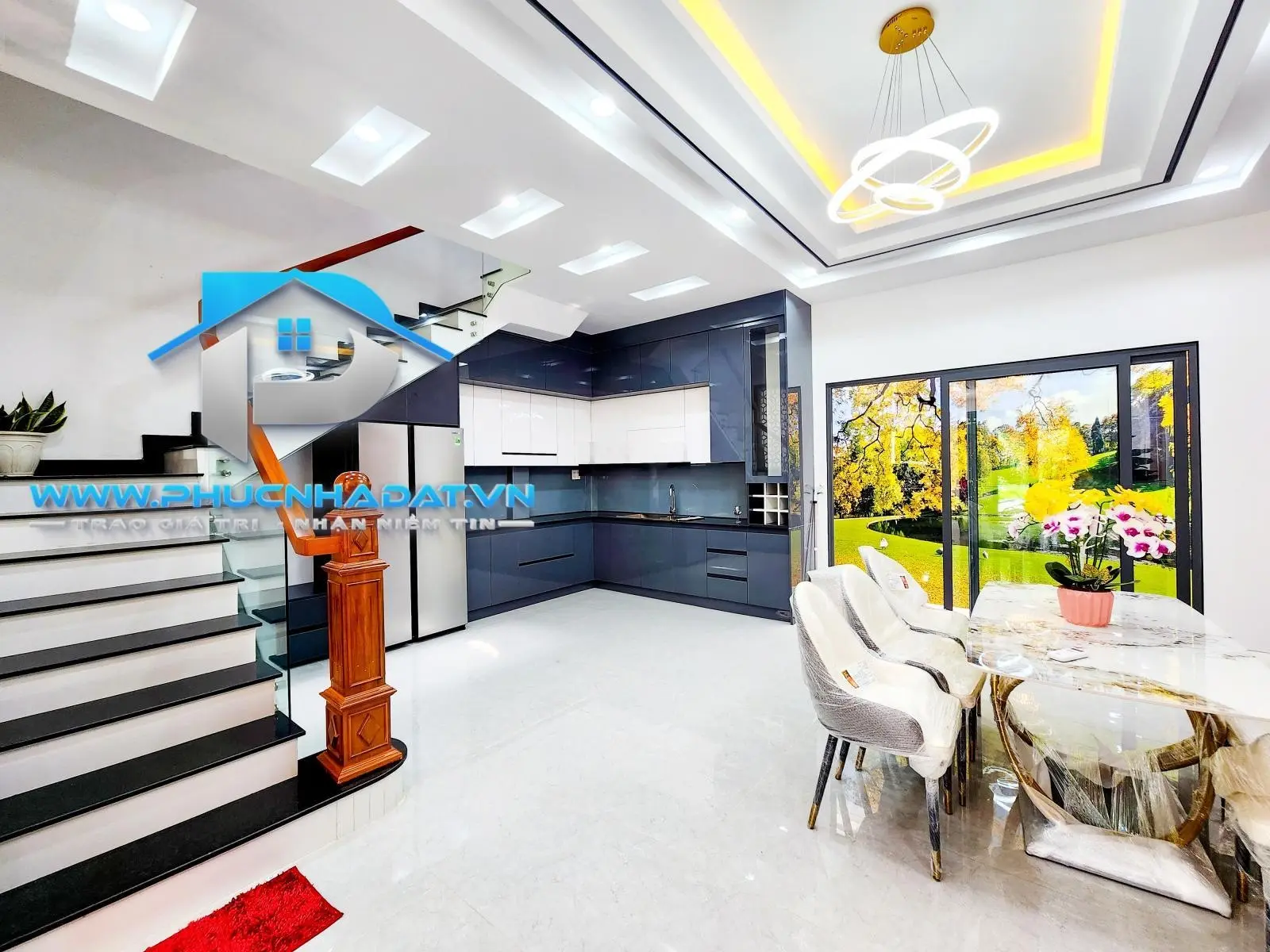 Nhà phố hiện đại khu dân cư Anh Tuấn Green Riverside Huỳnh Tấn Phát - Giá 7.5 tỷ 6.5x13m 0901 687 ***