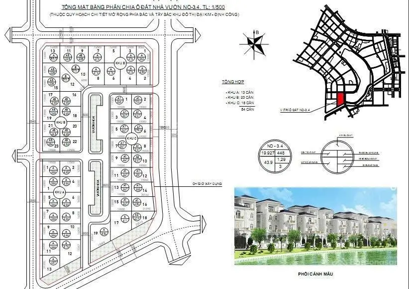 Tôi chính chủ bán biệt thự và lô Vành đai 2.5 No 3.7 vs 3.4 dự án Đại Kim Định Công Hoàng Mai