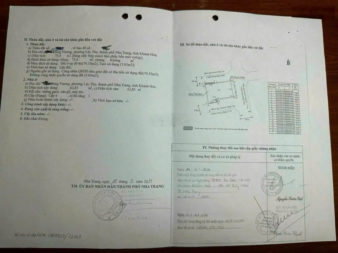 Bán lô đất tặng nhà cấp 4 gần biển - khu phố Tây - gần quảng trường 2/4 - giá chỉ 9 tỷ