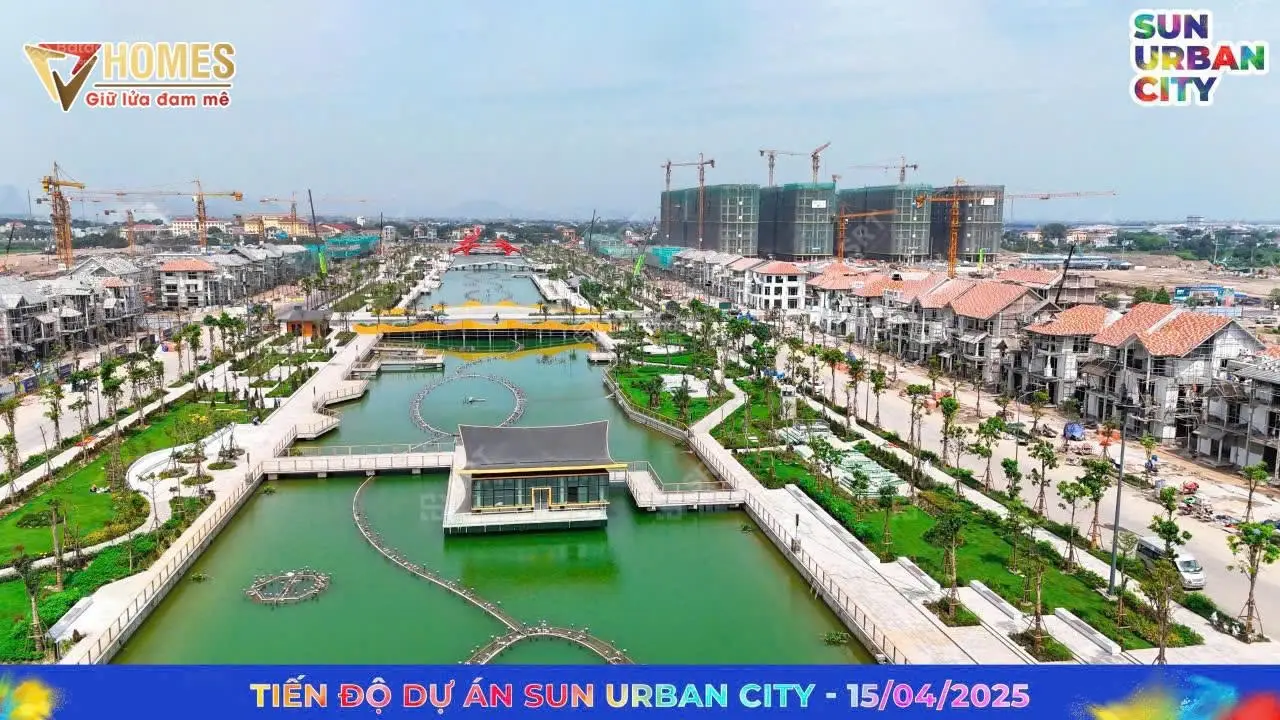Quỹ liền kề VIP Sun Urban City Hà Nam, giá chiết khấu chỉ còn từ 5,2 tỷ