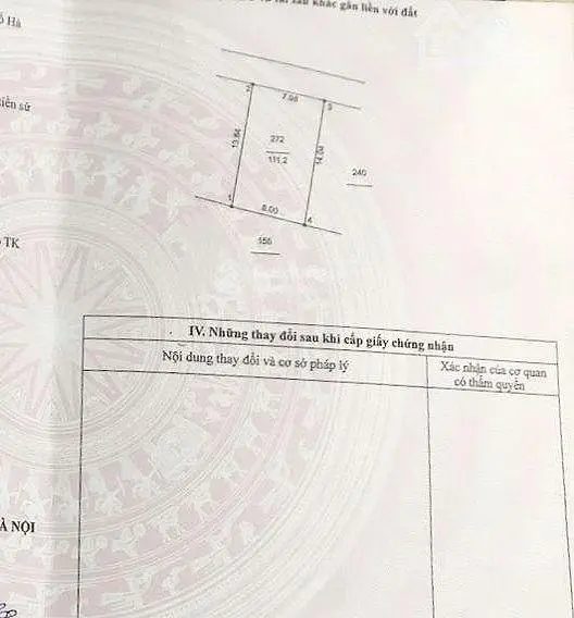 Bán đất 111m2 Đường Liên Thông, Thị trấn Phú Xuyên, Huyện Phú Xuyên, Hà Nội