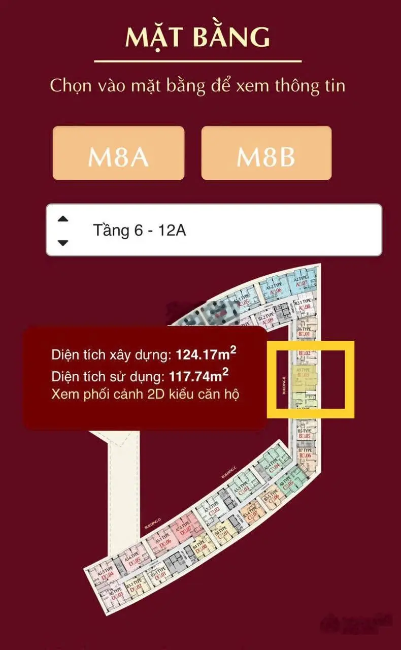 Căn hộ Midtown The Peak Phú Mỹ Hưng Quận 7, giá 13,2 tỷ VND, 124m2, 3 phòng ngủ 2 WC