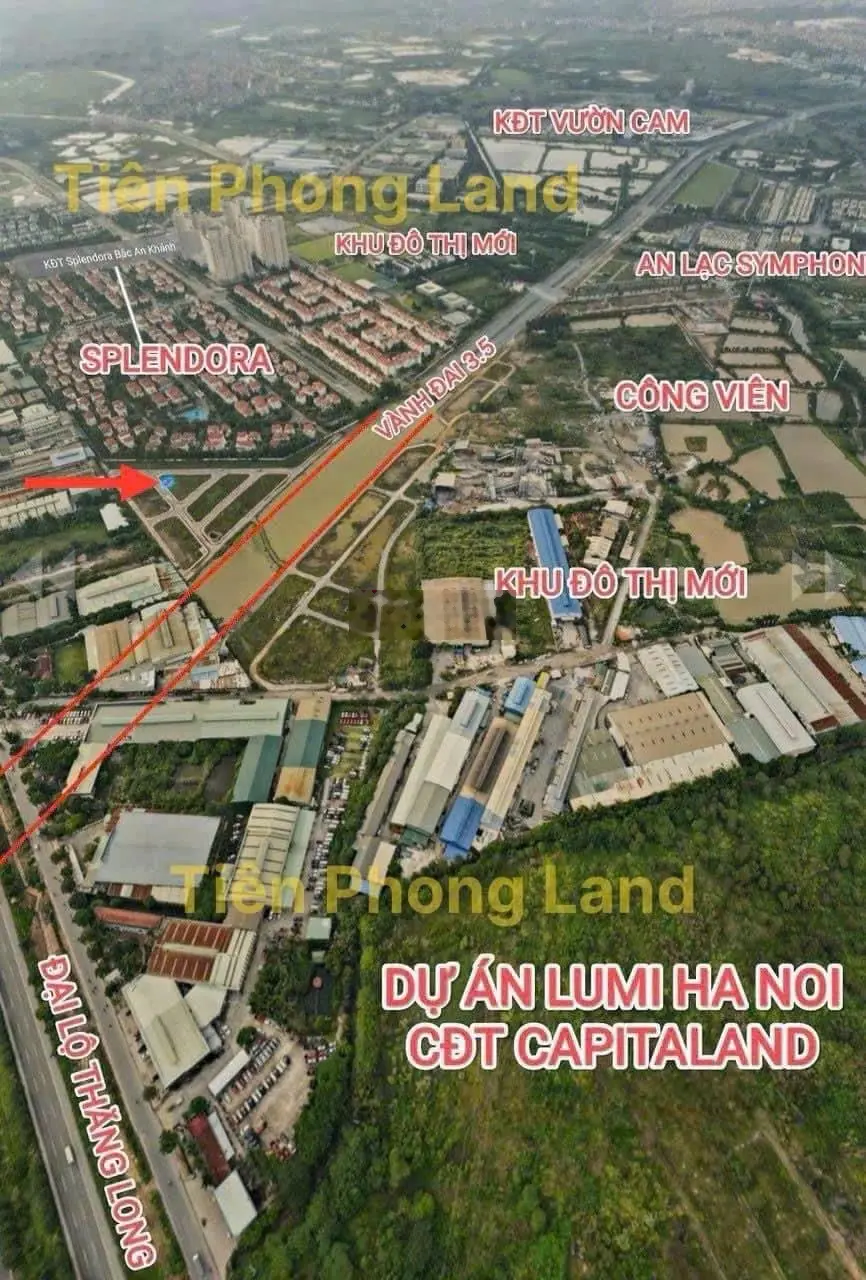 Chính chủ cần bán lô đất dịch vụ An Thọ khu B diện tích 102m2, mặt tiền 9,5m2