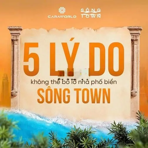 nghỉ dưỡng bất tận tại Sông Town giá như nhà phố chỉ có tại CARAWORLD