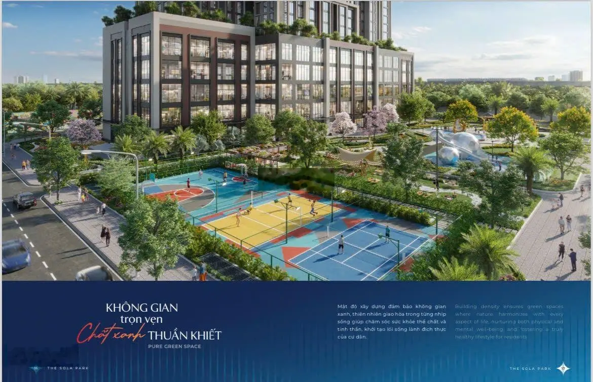 Giá chỉ từ 62,8tr/m2 cho G5 & G6 The Sola Park, toà mới nào có giá rẻ hơn?