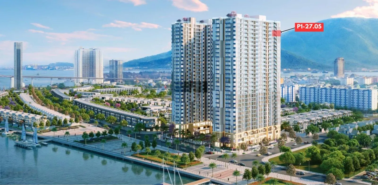 780 triệu sở hữu căn 1PN View Sông Hàn Peninsula 50m2 (Miễn lãi vay 0% 24 Tháng) - Quà tặng 150tr