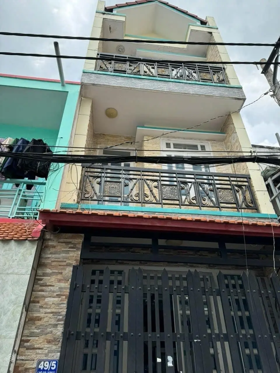 Bán nhà Hẻm thông xe hơi 6m Đ.Vườn Lài 4x19,5m , đúc 3 tấm BTCT
