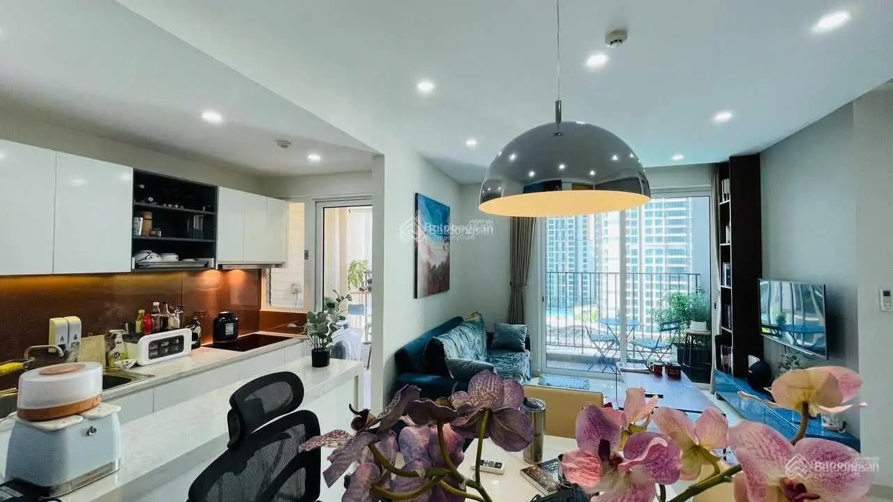 1PN giá tốt nhất Vista Verde, 53m2, nội thất siêu đẹp như hình, view hồ bơi, sẵn sổ 4.2 tỷ all - in