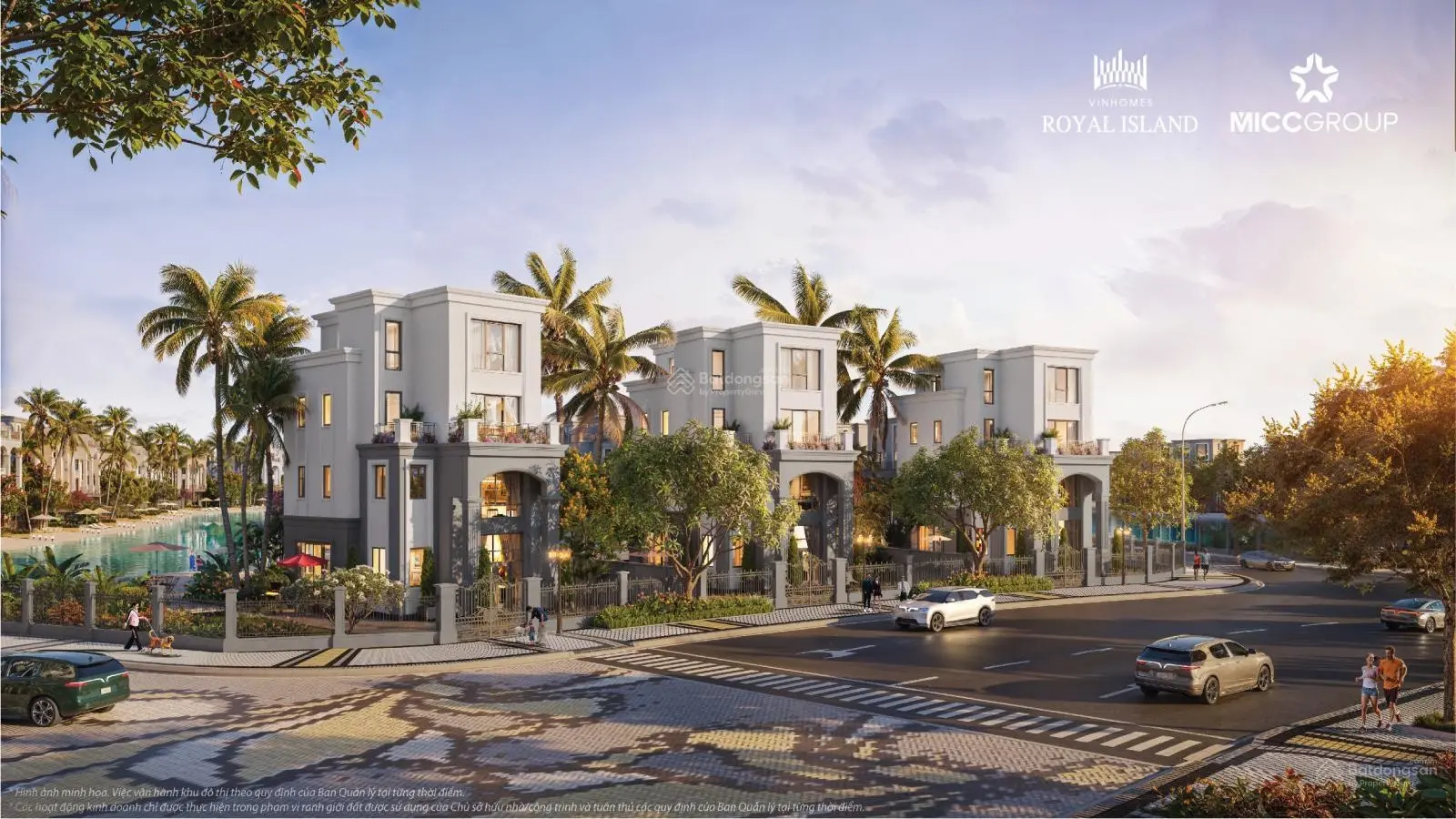 60triệu/m2. 14,4 tỷ song lập 190.2m2 Hoàng Gia VIP. Biệt thự dát vàng 18K, biển sau nhà cát trắng