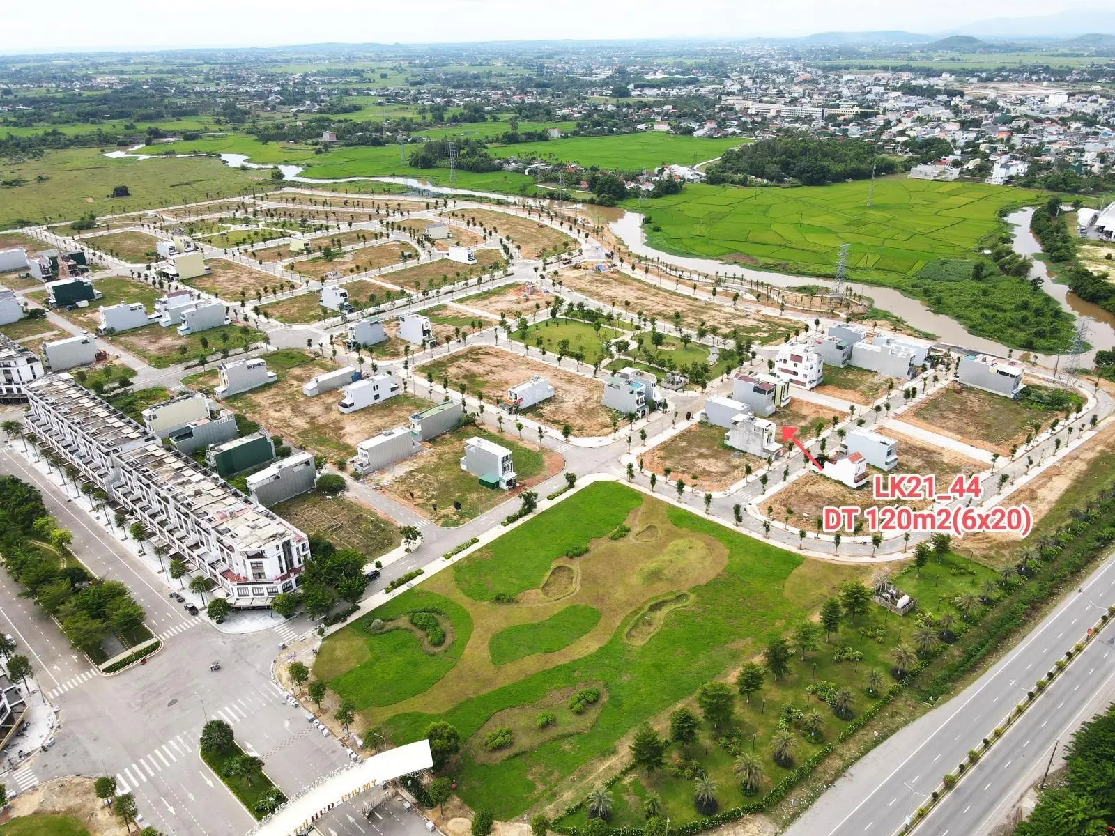 Đất nền biệt thự view sông Dự án Phú Mỹ Quảng Ngãi. Làm việc giá tốt nhất, vị trí VIP