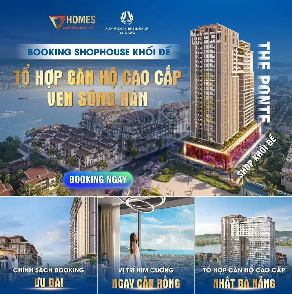 ⚜️ CĂN HỘ CAO CẤP VIEW SÔNG HÀN SUN PONTE ⚜️ CHIẾT KHẤU LÊN ĐẾN 16%