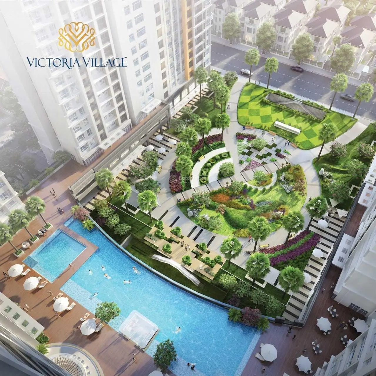 Bán căn hộ 2PN Victoria Village Q2 giá 3,6tỷ và 3PN giá 4,3tỷ Quận 2 view sông Sài Gòn