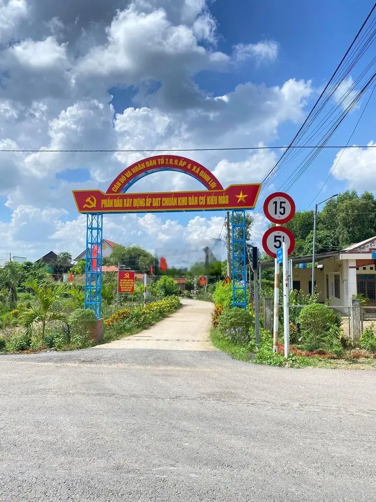 Kẹt tiền bán 100m2 đất Xã Bình Lợi,Vĩnh Cửu giá rẻ