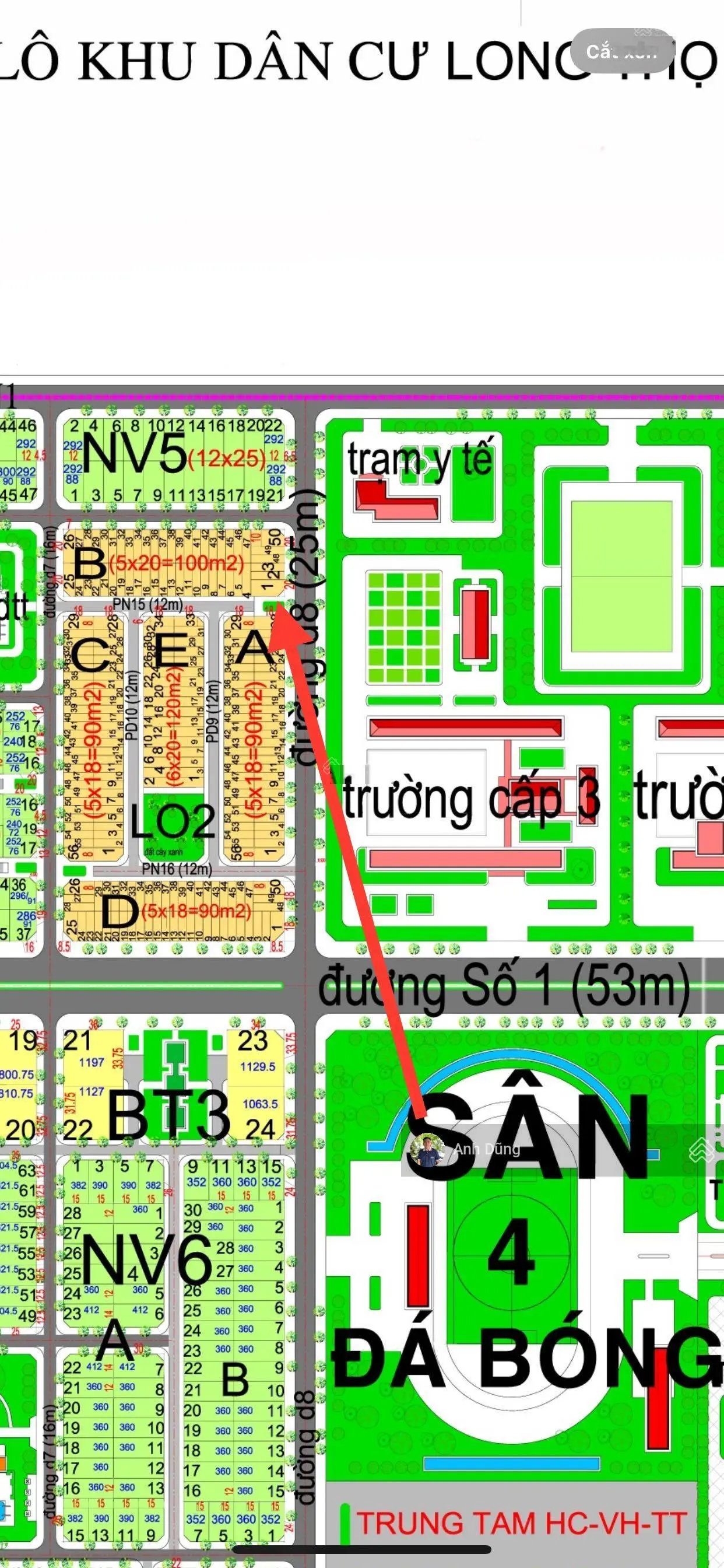 Cần bán nhanh nền đất góc đường 25m (DT 177m2) DA HUD-XDHN tại xã Phước An - Long Thọ, Nhơn Trạch