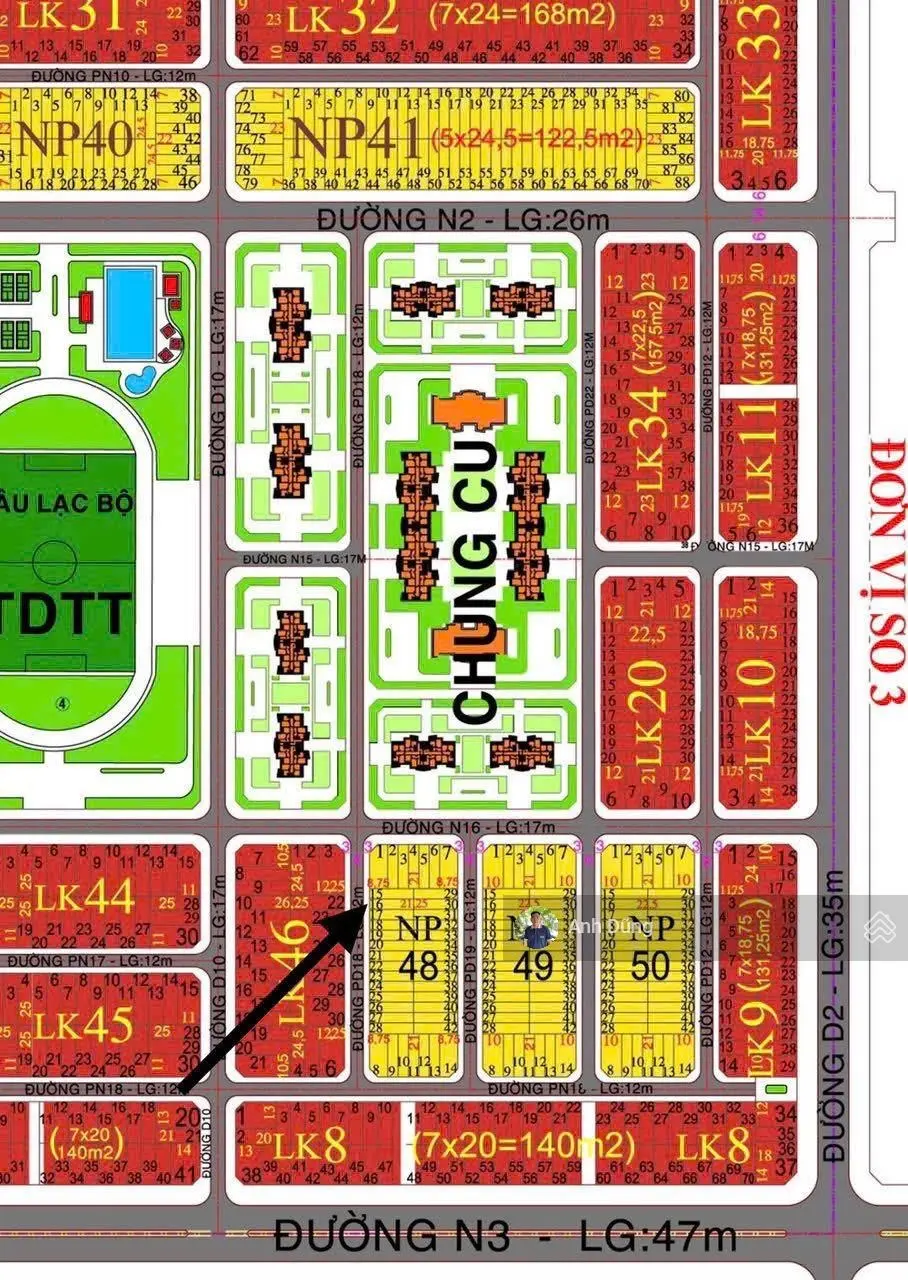 Bán lô đất đường NP 48(12m) DA XDHN Nhơn Trạch. Kênh đầu tư lợi nhuận hàng đầu tại Nhơn Trạch