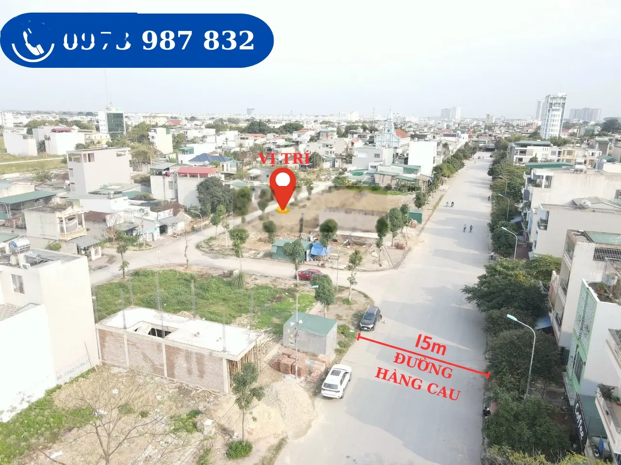 Lô đất 75m2 MB09 Nam Ngạn, đường Hàng Cau 29m
