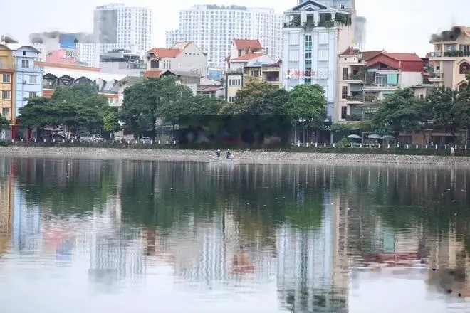 Bán Nhà 7T, thang máy, mặt hồ, Phố Mai Anh Tuấn, Đống Đa. KD cafe, lô góc.DT 51m2xMT 9m.Giá:27 tỷ.