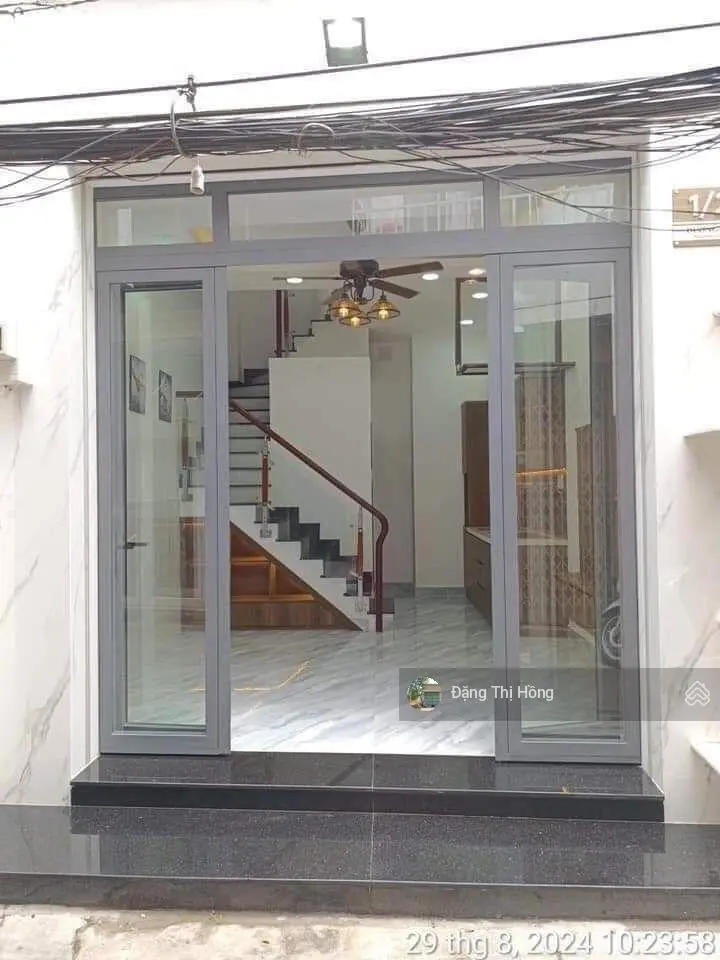 Nhà đường Phạm Hữu Lầu, 66m2, ngay sau khu Tái định cư, cách trường TH Phạm Hữu Lầu 200m, 1T2L, 4pn