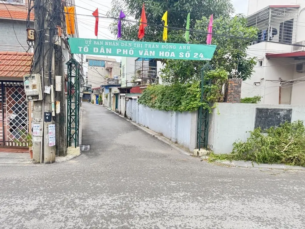 Đầu tư sinh lời mảnh đất đẹp, vị trí hot! Giá mềm - tổ 24 thị trấn Đông Anh Hà Nội, DT 60m2, MT 4m