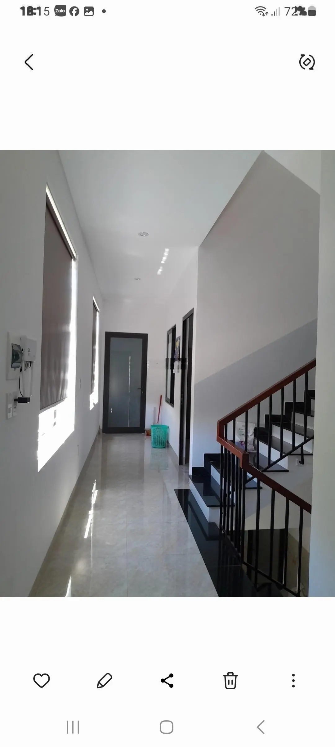 Nhà 3 tầng, đường Quách Thị Trang, kẹp vệt cây xanh, tiện KD, 6.1 tỷ