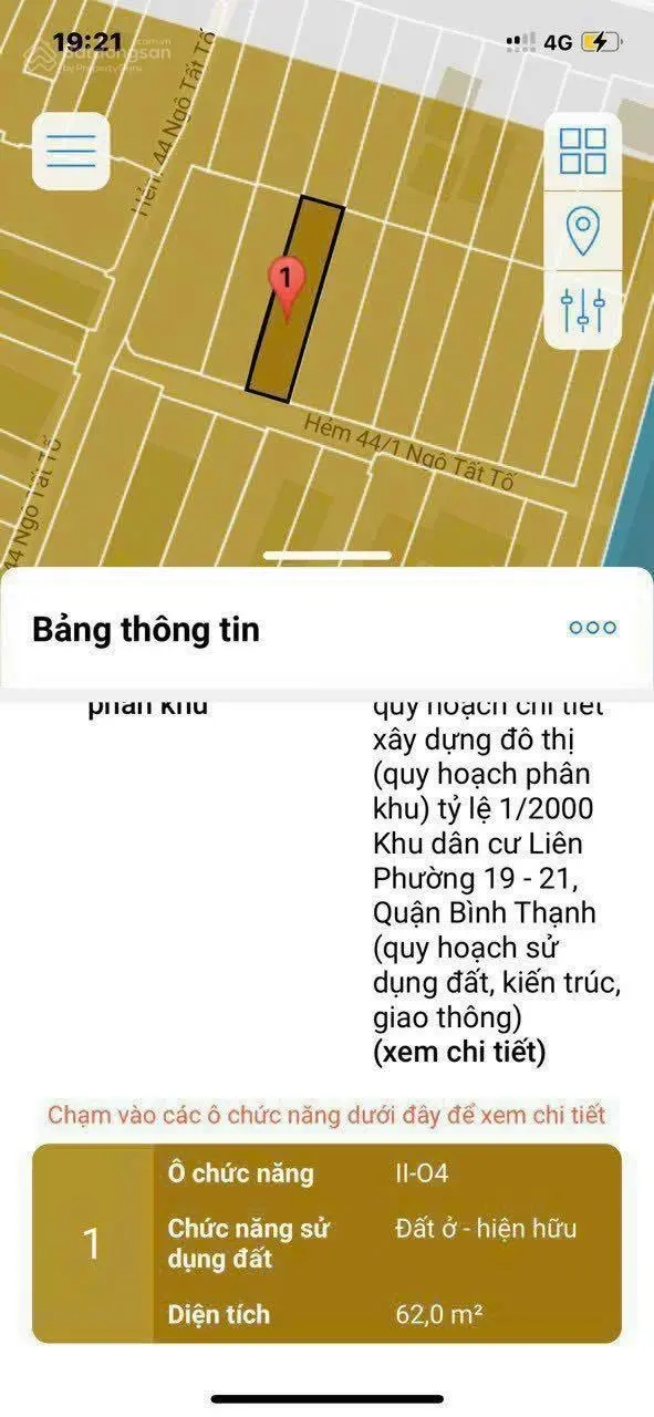 Bán nhà đường Ngô Tất Tố, giảm 500tr