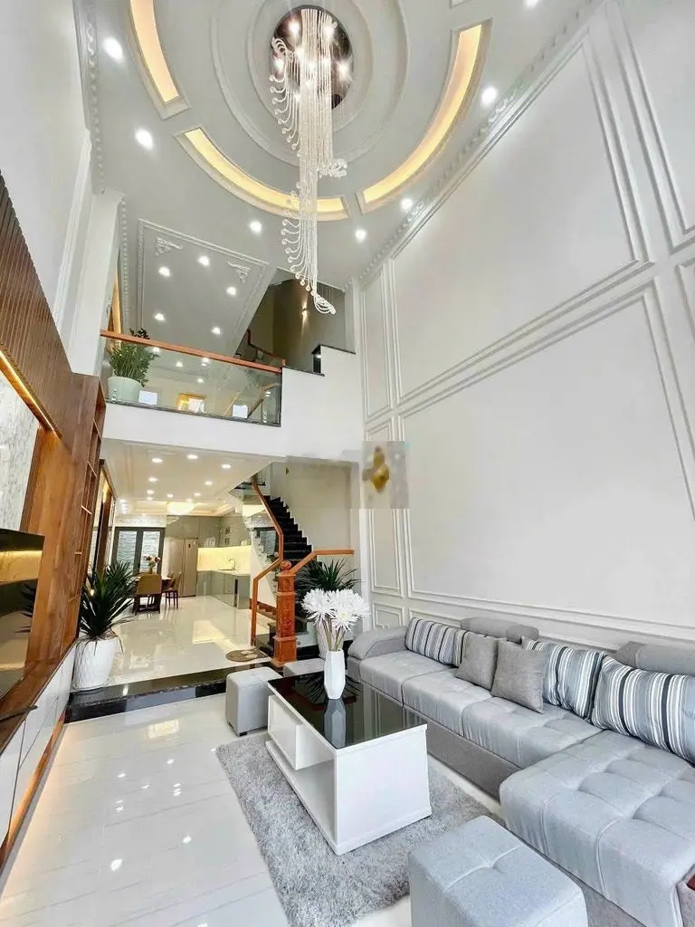 SIÊU PHẨM NHÀ MT KINH DOANH, ĐƯỜNG THÔNG, 4X26M 4 TẦNG FULL NỘI THẤT