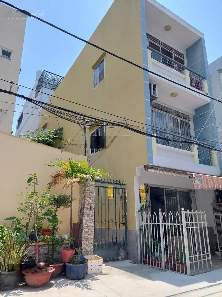 Mặt tiền - Cư Xá Phú Lâm D - nhà 4 tầng 55m2 (4x14m) - giá 7.6 tỷ