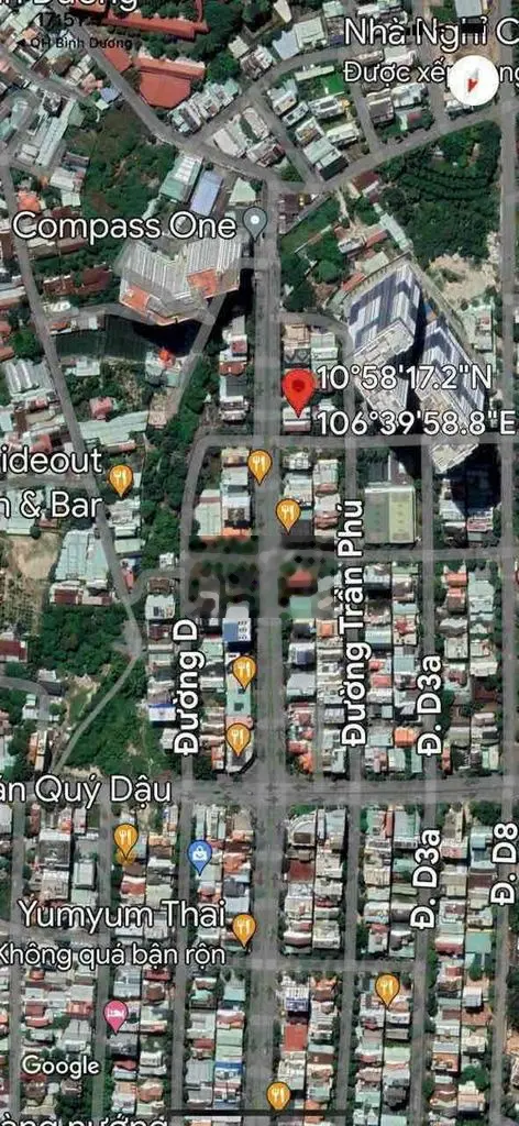 Bán đất mặt tiền Hoàng Văn Thụ, Chánh Nghĩa, Thủ Dầu Một, giá 12,8 tỷ, diện tích 100 m2