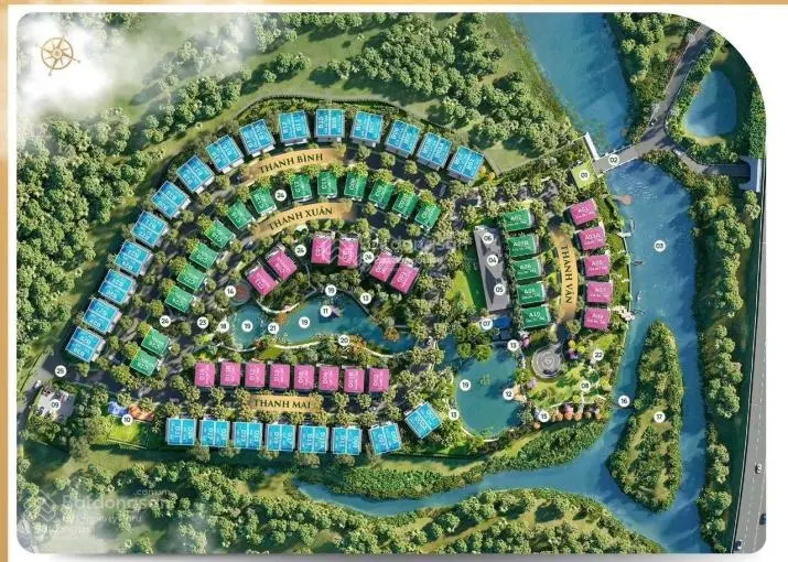 Biệt thự Xanh Villas 210 m2, 235m2, 275 m2, 320 m2,500m2 .Nơi Gần Hà nội nhất nhiều thuận lợi