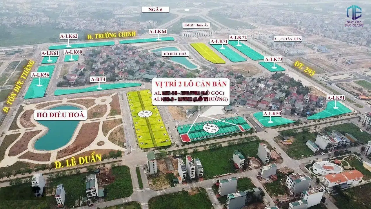 Hot hàng độc quyền tại DA New Era trung tâm TP Bắc Giang sát Aeon Mall và trường Chính Trị, FPT