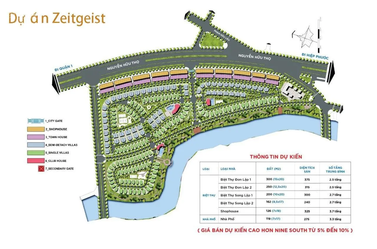 Cần tiền bán gấp BT song lập view công viên Zeitgeist City Nguyễn Hữu Thọ - 9.5 x17 m2 - 17.8 tỷ TL