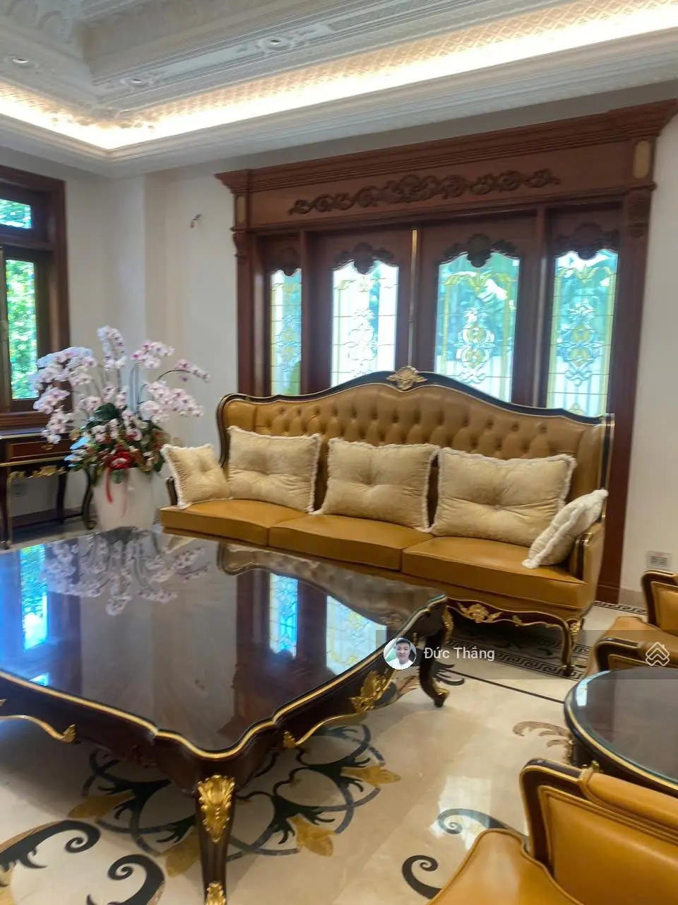 Biệt thự Tân Cảng 600m2 đất hầm 4 tầng view sông hoàn thiện full nội thất cao cấp mới 100%