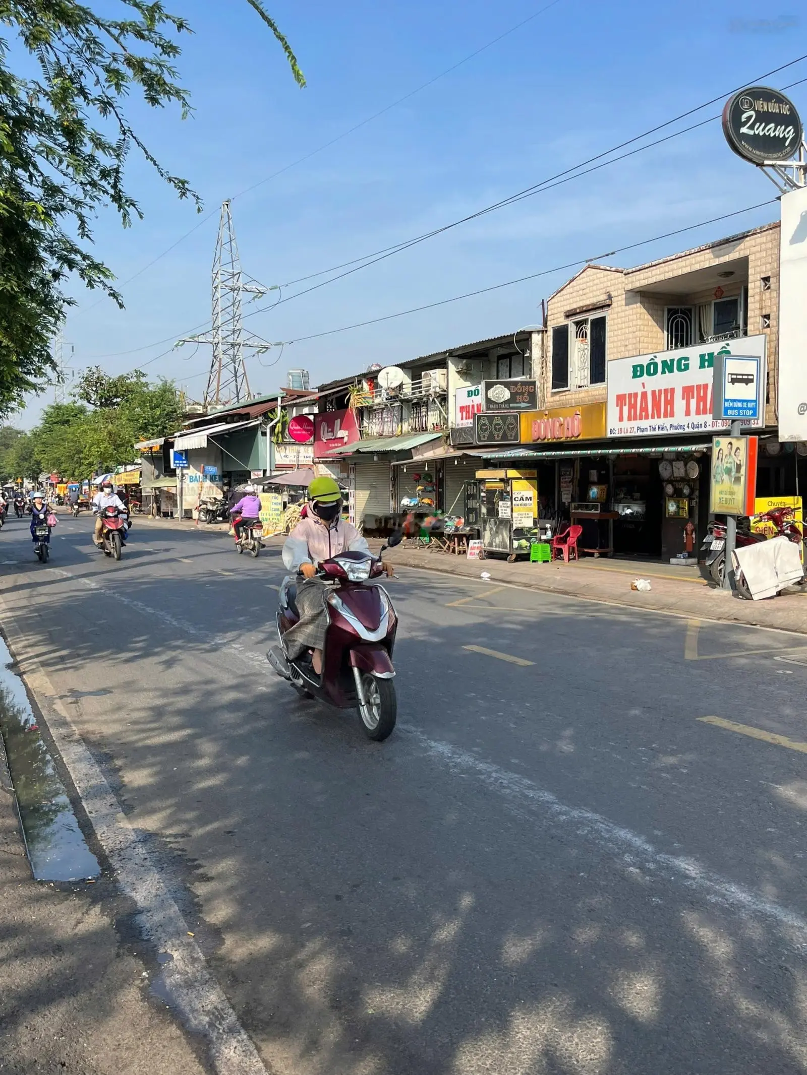 Nhà Mặt tiền Khu kinh doanh Chợ Phạm Thế Hiển, P4, Q8. Nhà 1trệt, 1lầu BTCT, Ngang 4,5m x Dài 6m.
