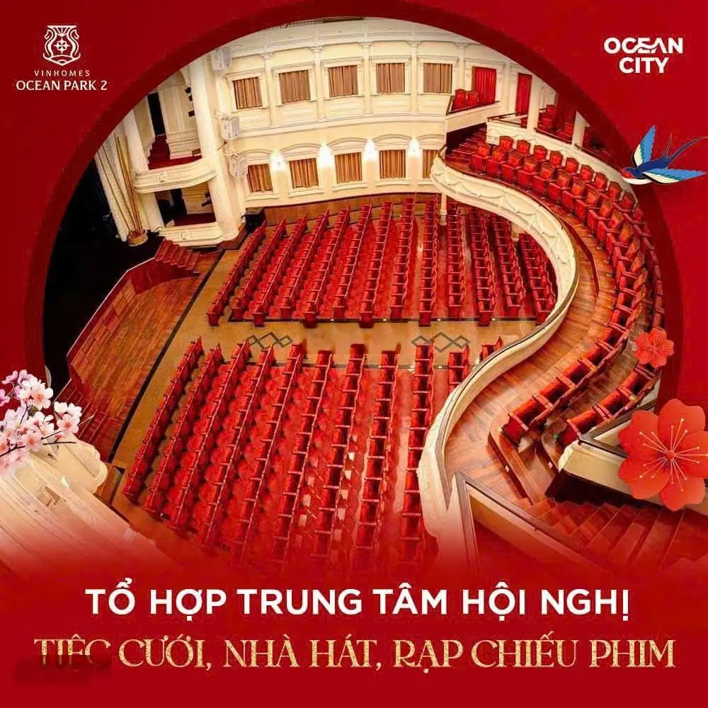 Shophouse sổ đỏ lâu dài ôm trọn 9 toà chung cư và trung tâm sự kiện lớn nhất miền bắc
