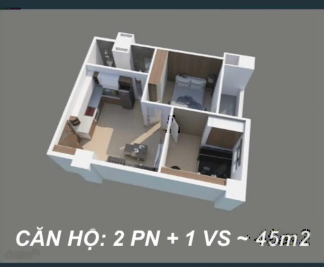Chung cư 2 phòng ngủ tại thành phố Thanh Hóa chỉ 700 tr