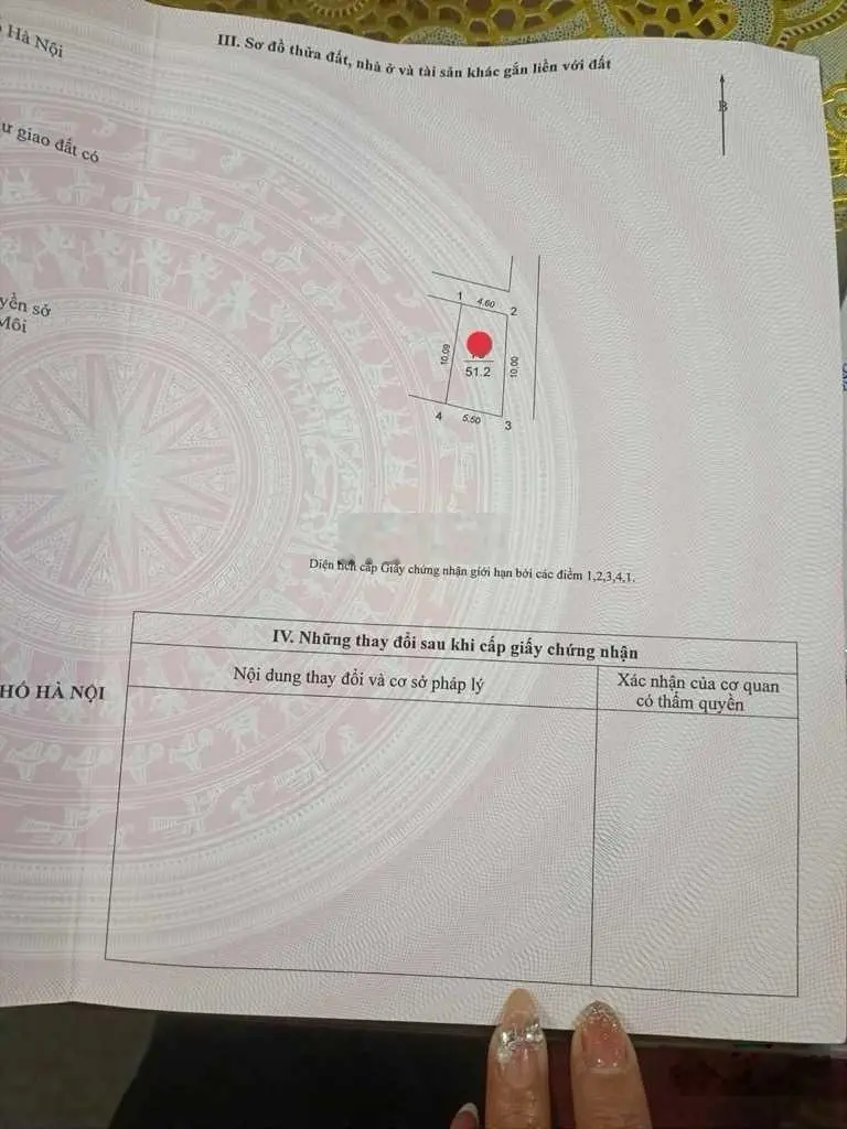 Bán đất tại Tiên Hùng, Đông Anh. Diện tích 51m2