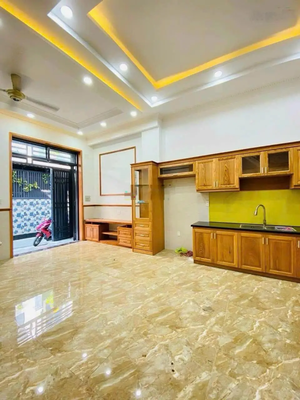 Bán nhà phố 1 trệt 3 lầu gồm 5PN/6WC đường Lê Đức Thọ, pP6, Gò Vấp, 5.9 tỷ full nội thất 0934 004 ***