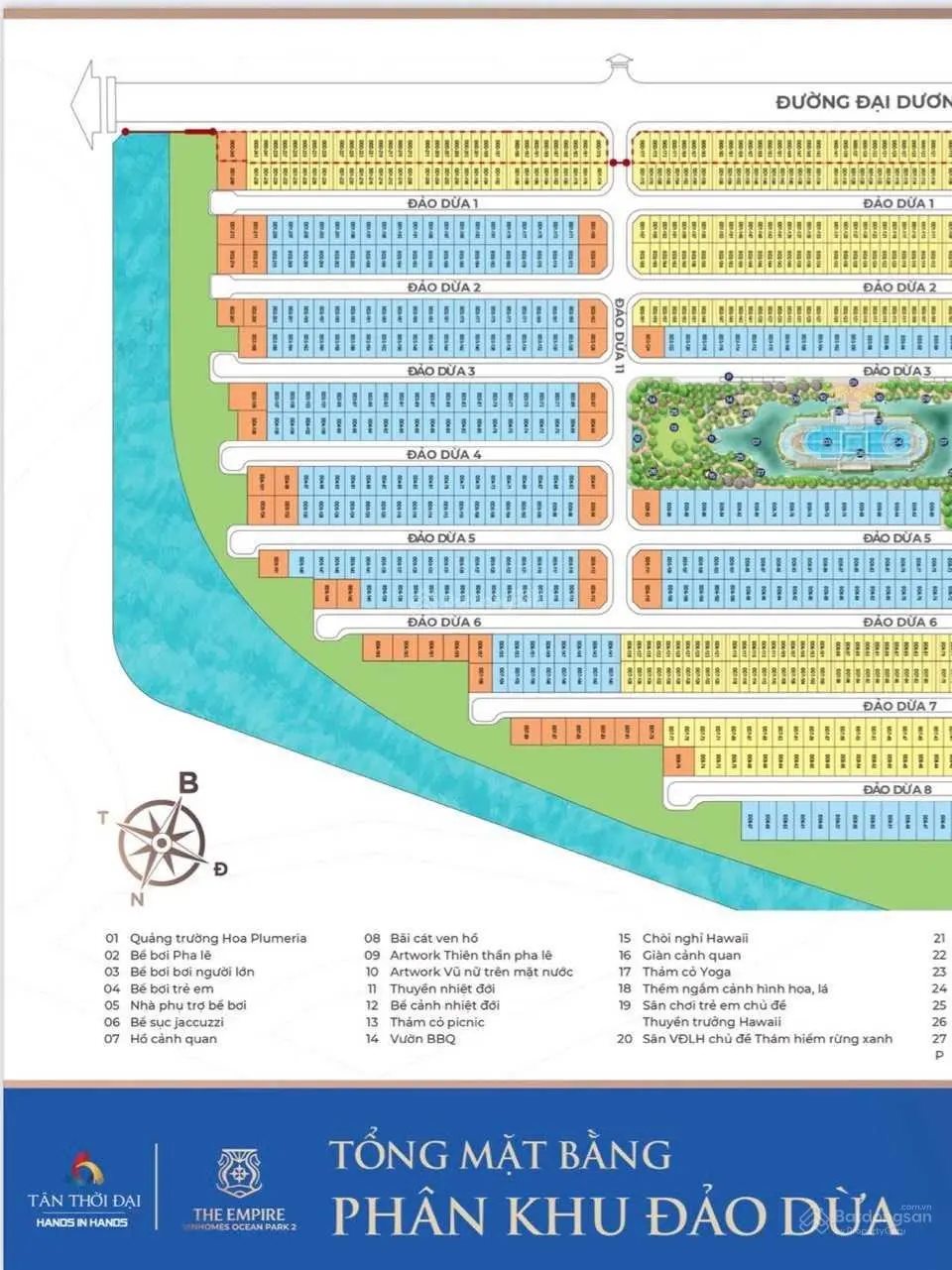 Siêu phẩm liền kề Đảo Dừa siêu rẻ ĐD2-42 - The Empire Vinhomes Ocean Park 2, giá chỉ 9 tỷ