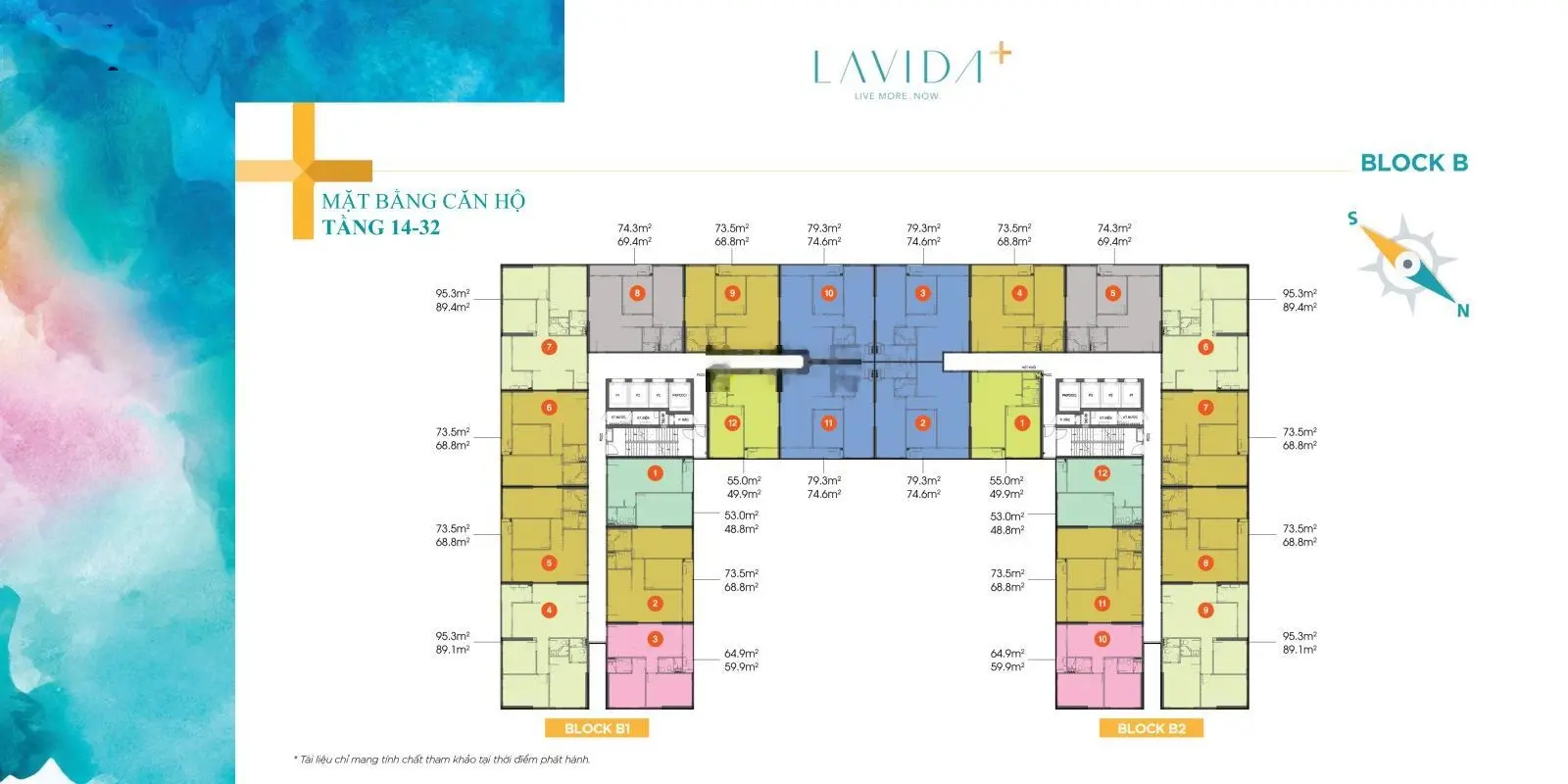 Có nên đầu tư căn hộ Lavida Plus với giá 45 triệu/m2 - bài đánh giá chi tiết - 1PN 1WC 53m2 2.6 tỷ