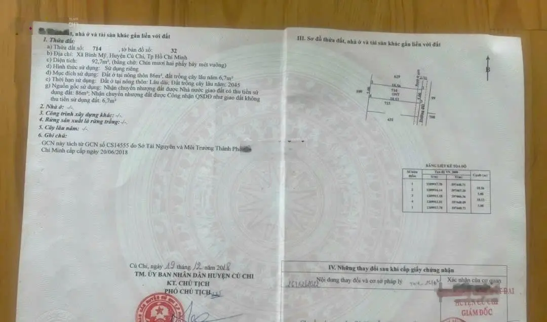 Cần bán gấp đất tại Đường 164 Bình Mỹ Củ Chi diện tích 93m2 xây dựng hoàn công ngay